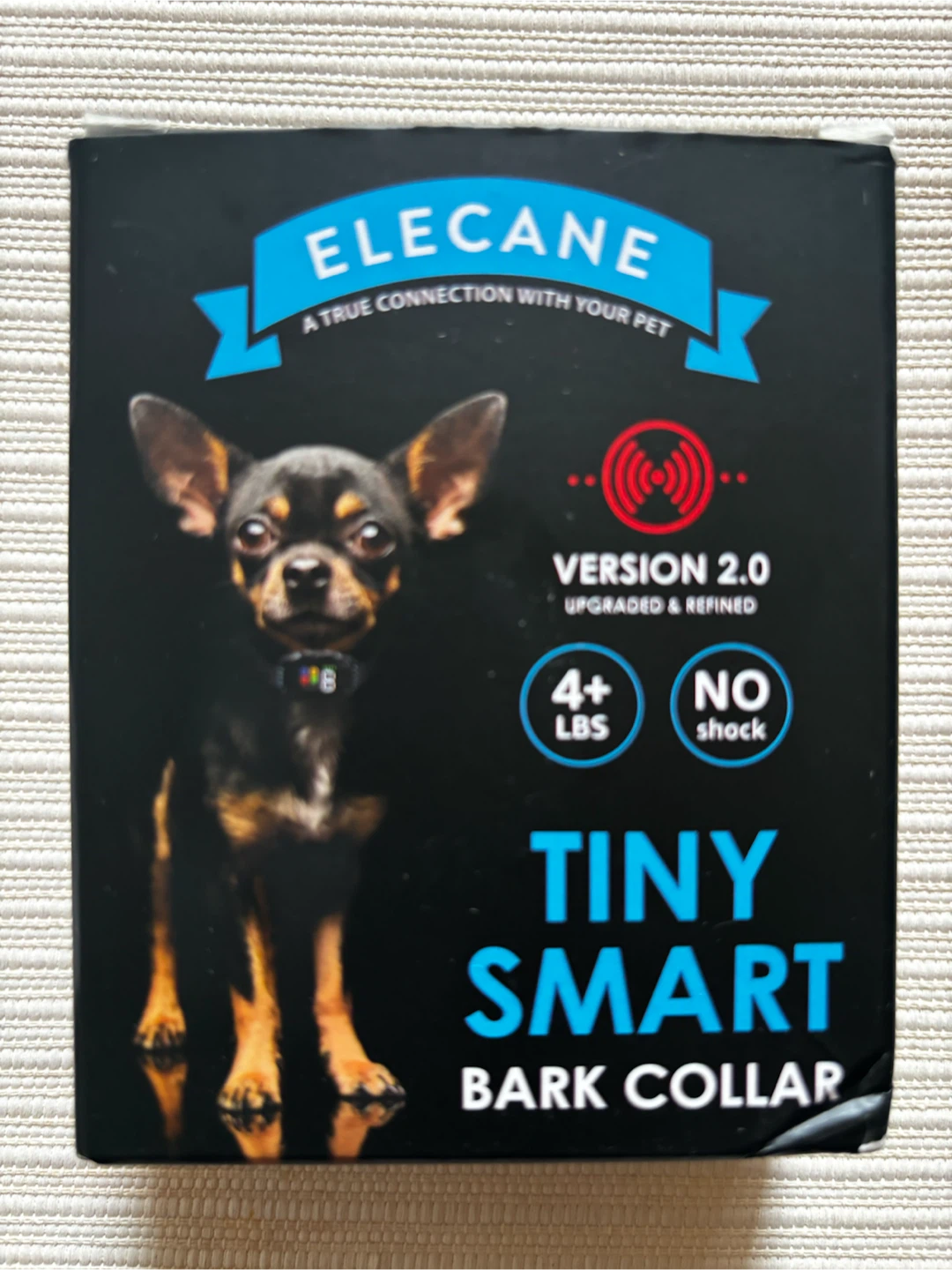 Elecane Tiny Smart Bark Collar - Version 2.0
