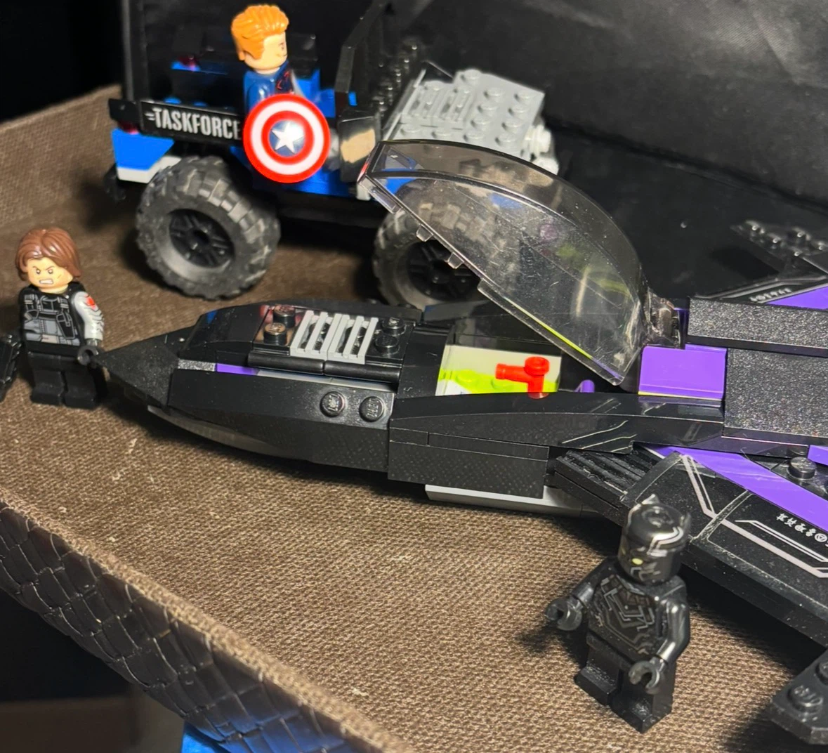 LEGO - Black Panther Pursuit Marvel set #76047 - 98% complete - photo 2
