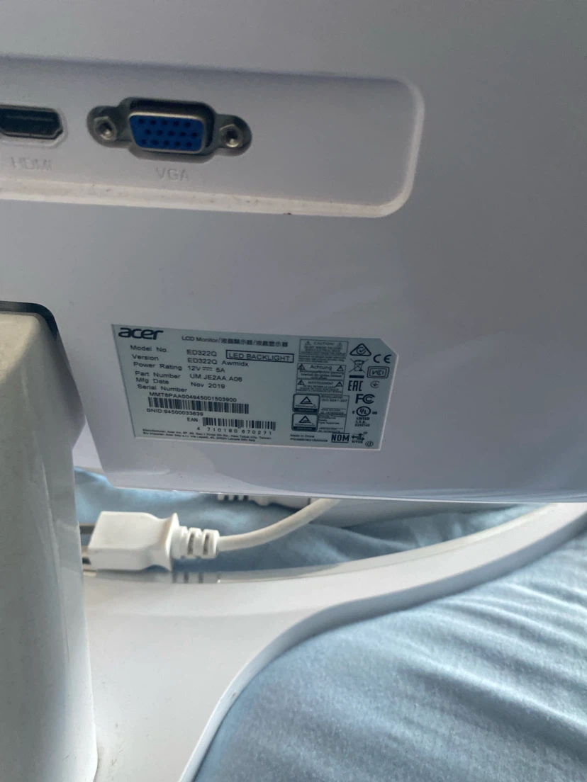 Acer Curved Monitor - photo 2