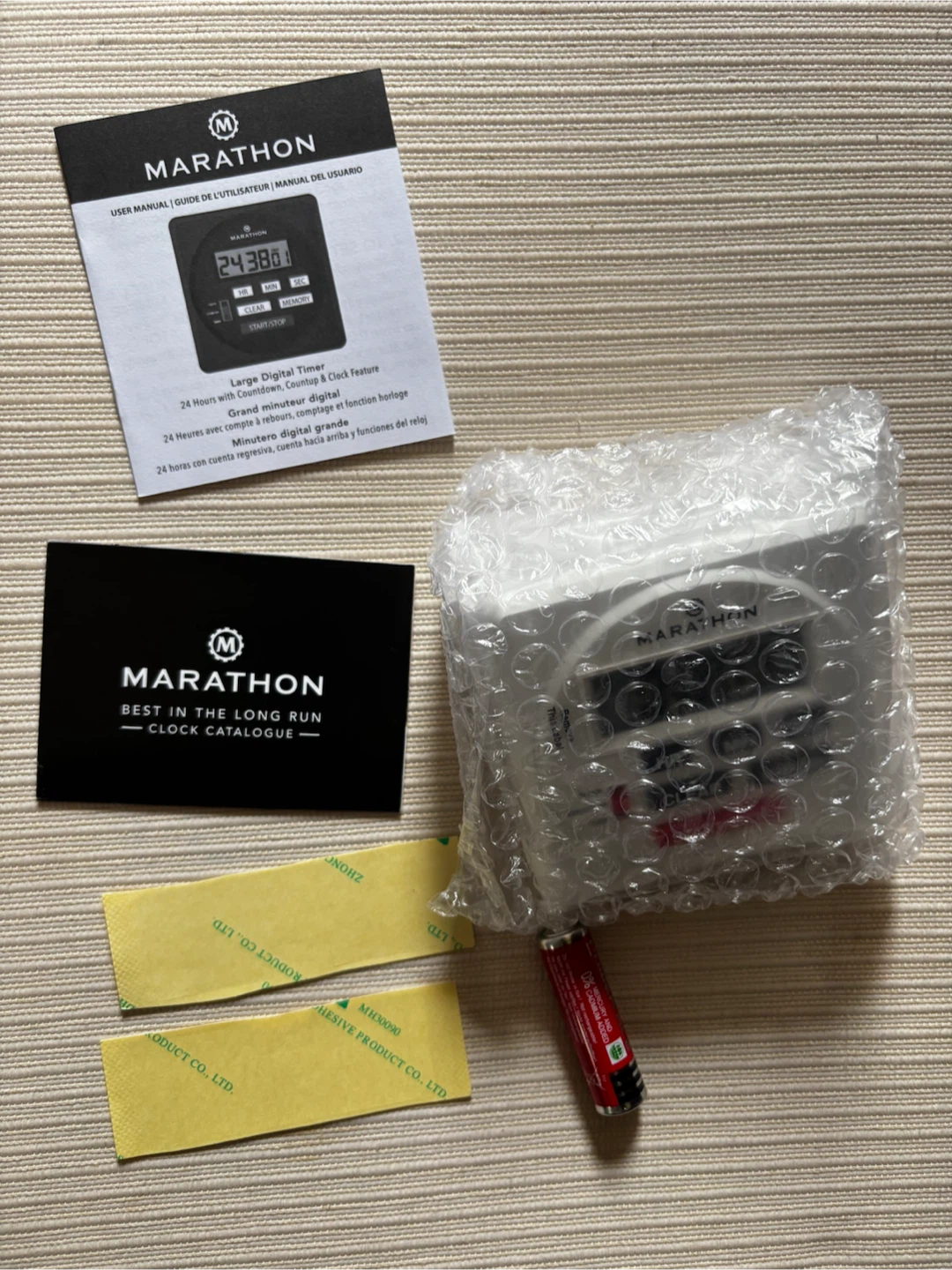 Marathon Large Digital Timer TI080001-WH - photo 2