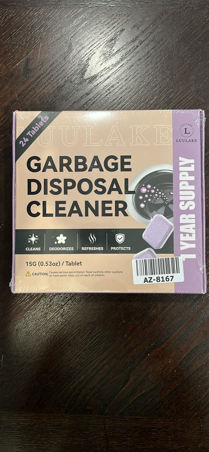 LUULAKE Garbage Disposal Cleaner Tablets - 24 Count
