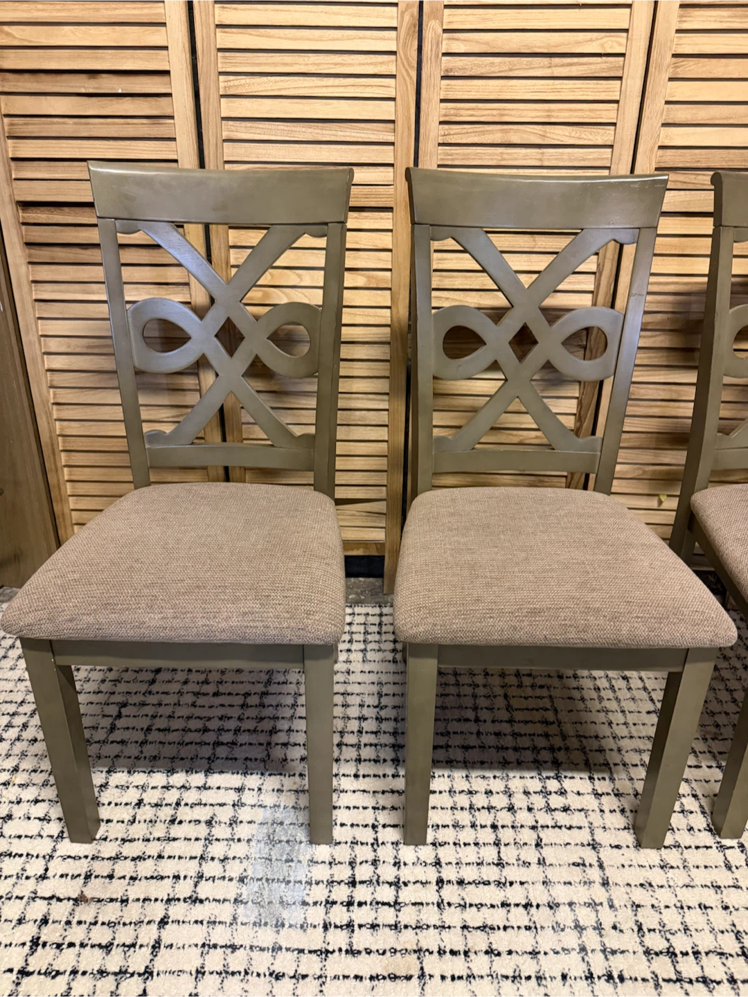 Set of 4 Dining Chairs - photo 3