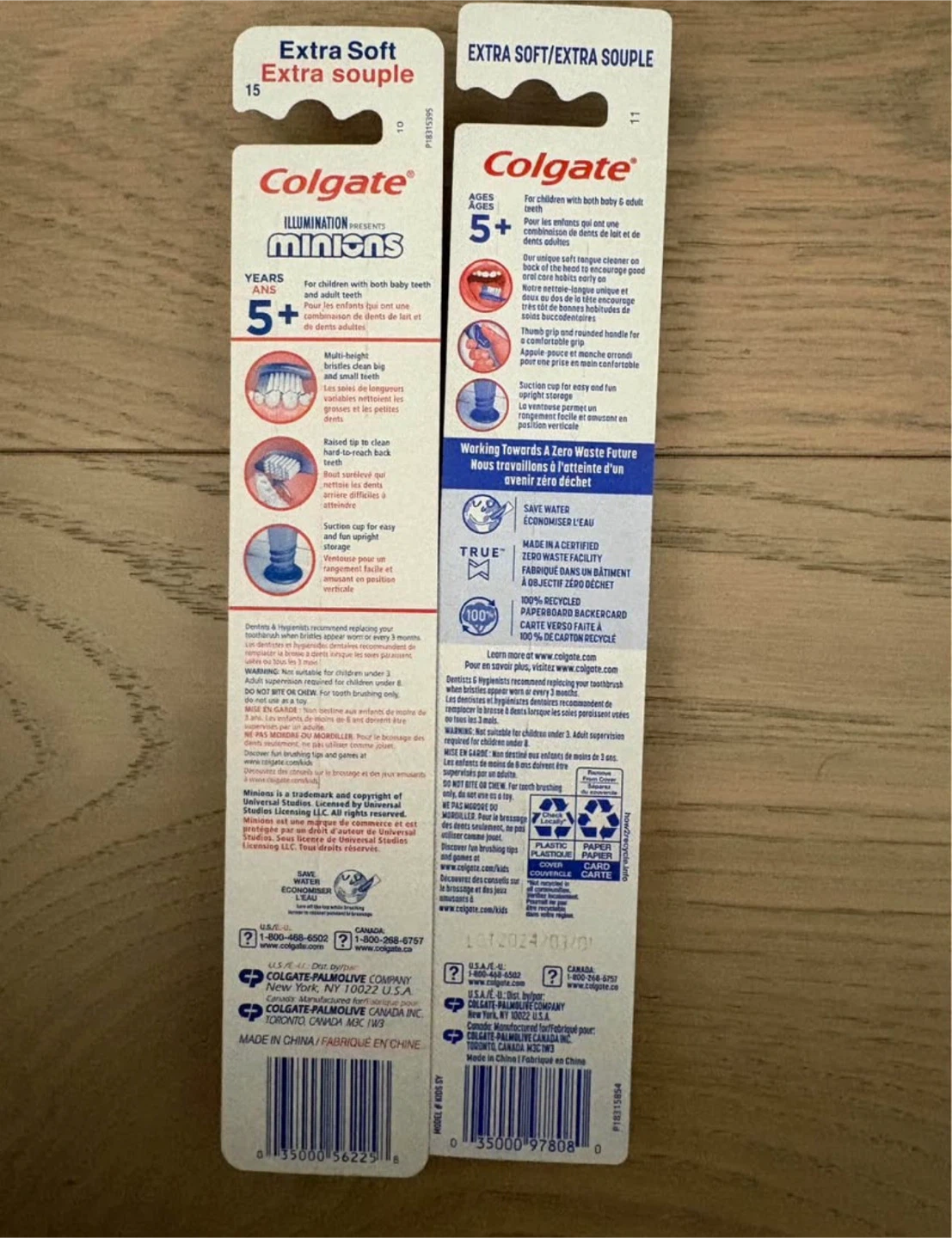 Colgate Extra Soft Toothbrushes (2 Pack) - Minions & Unicorn - photo 2
