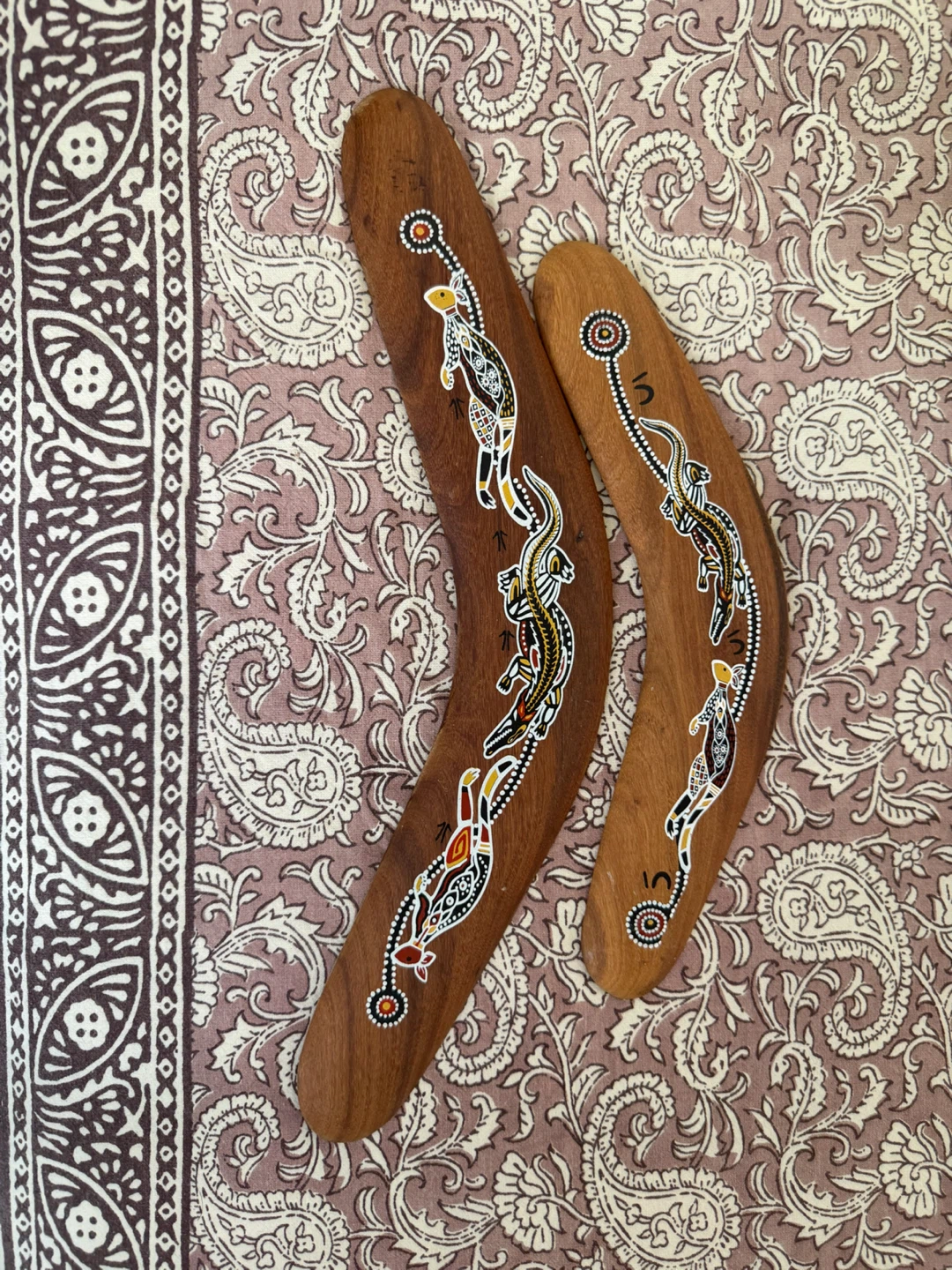 Australian Handmade Wooden Boomerangs – Set of 2 🇦🇺