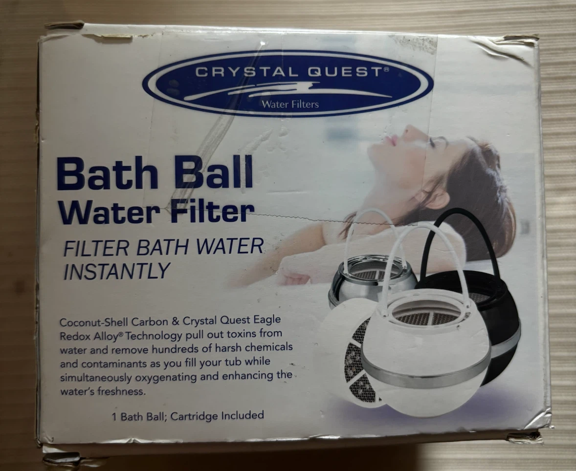 Crystal Quest Bath Ball Water Filter