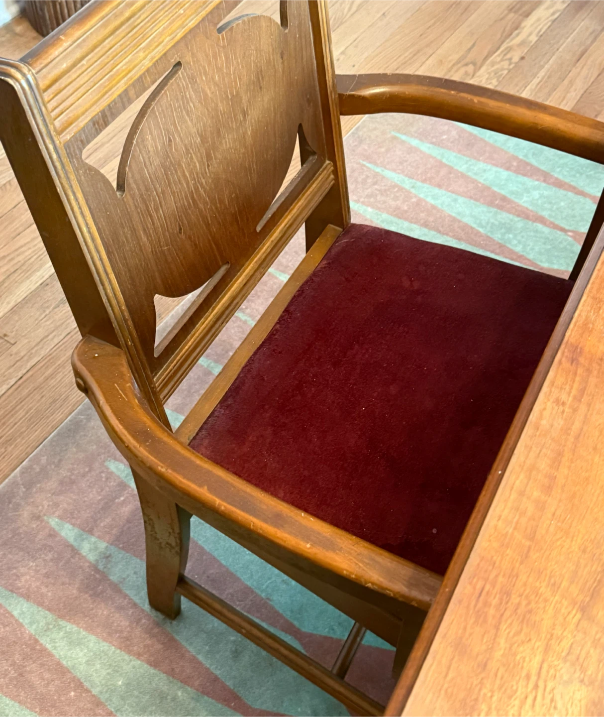 Dining table and chairs
