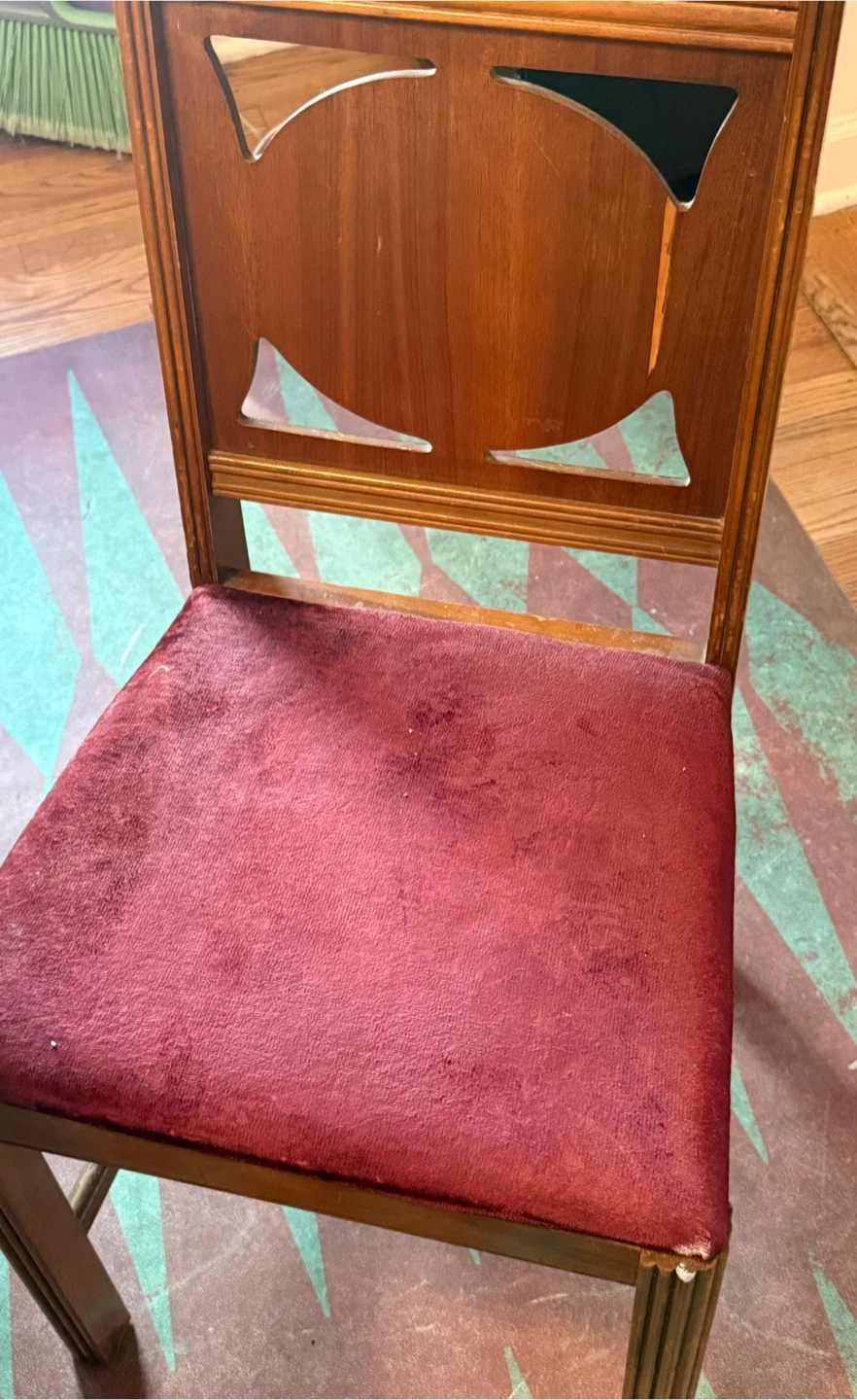 Dining table and chairs - photo 4