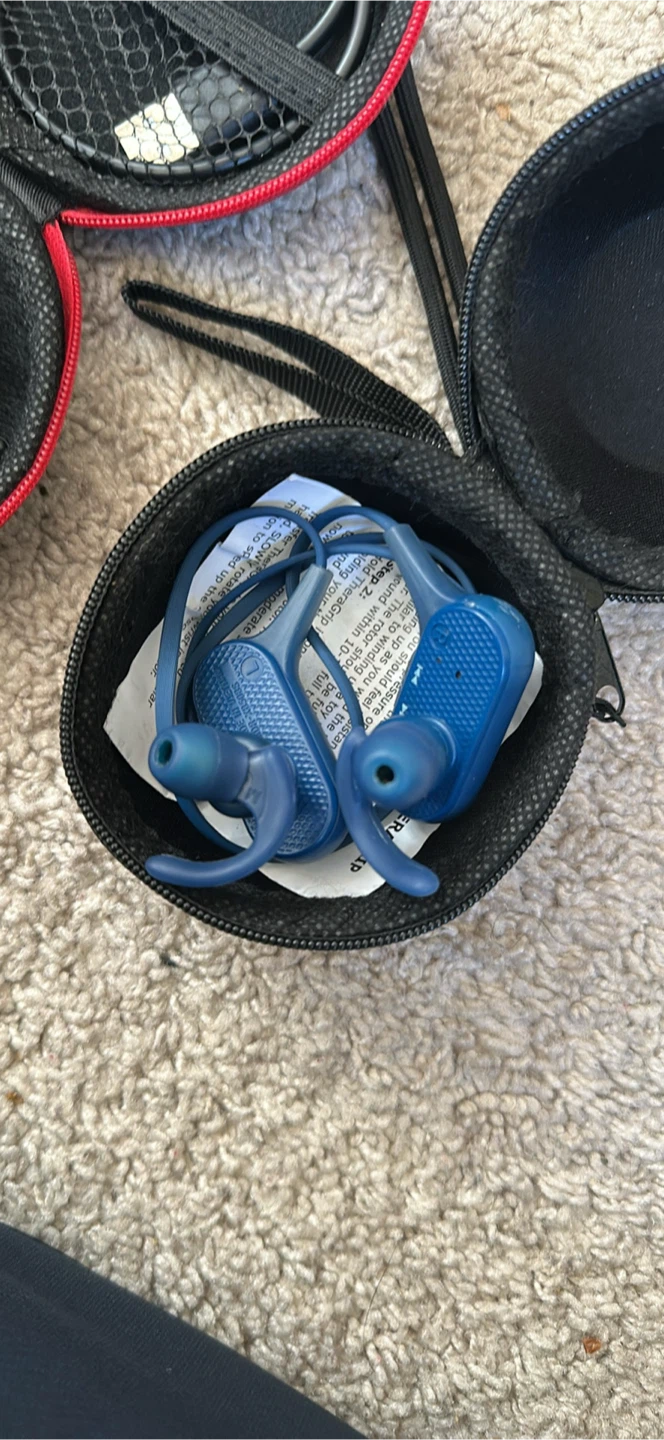 Sony Wireless Headphones with Case