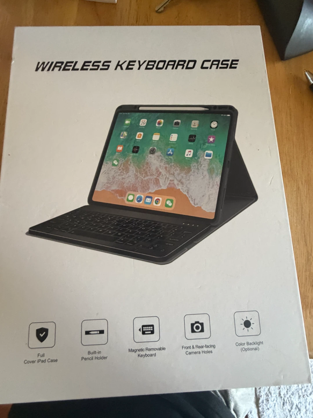 Wireless Keyboard Ipad Case Pink