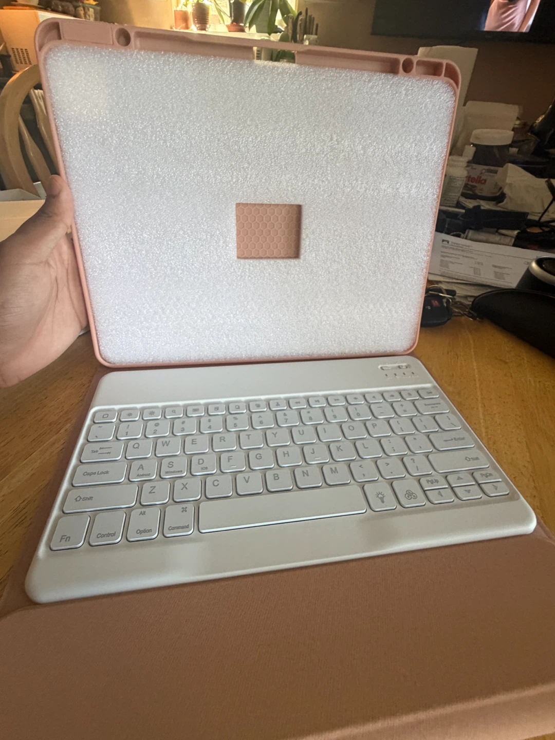Wireless Keyboard Ipad Case Pink - photo 3
