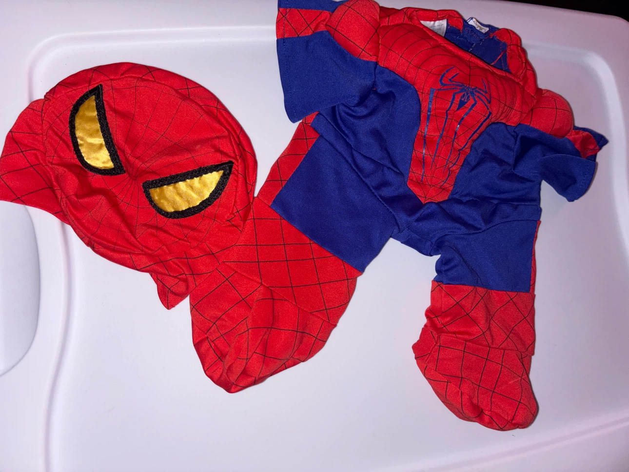 Build a bear Spider-Man Costume