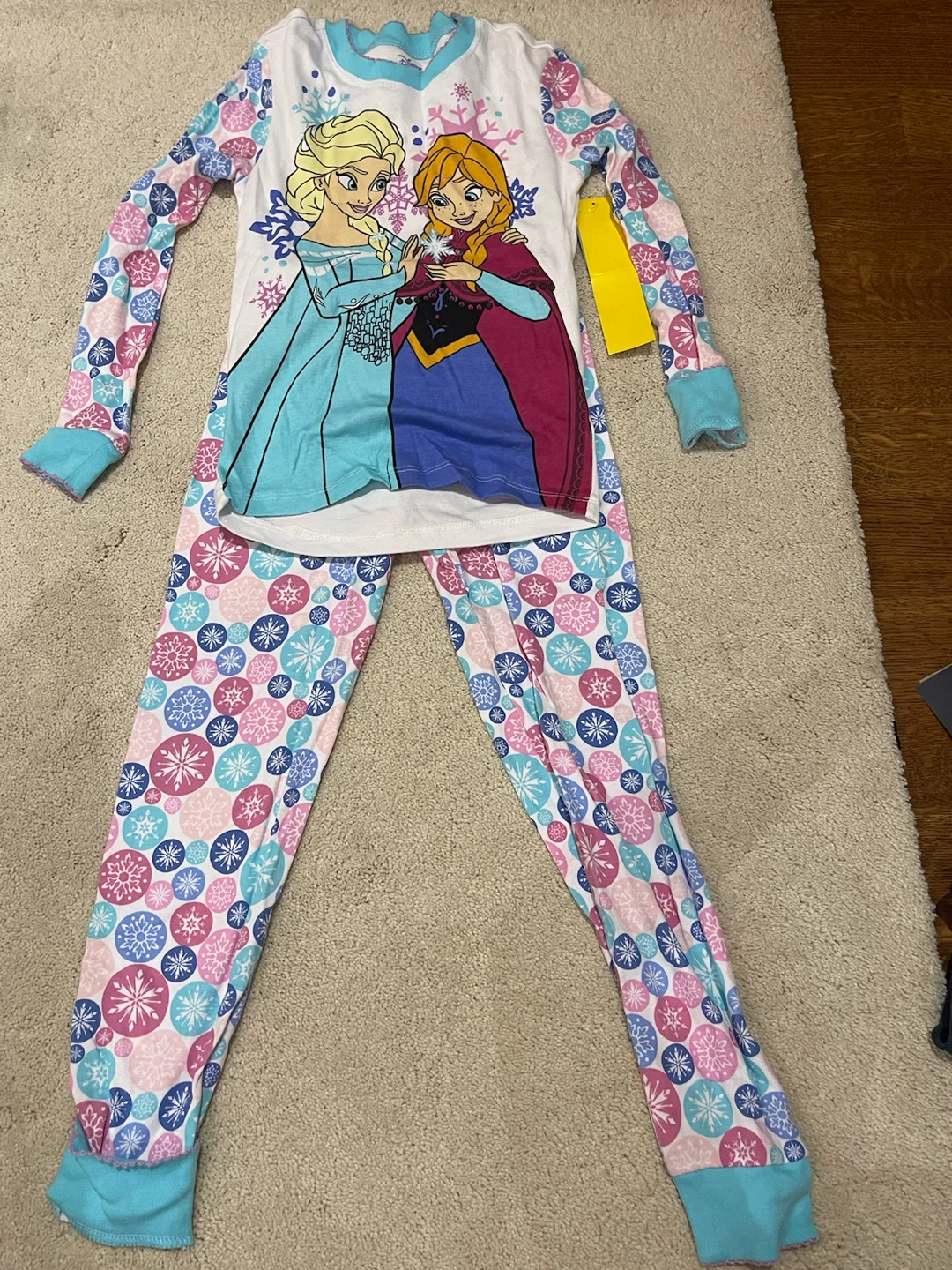 Disney Store Frozen Pajamas Size 8