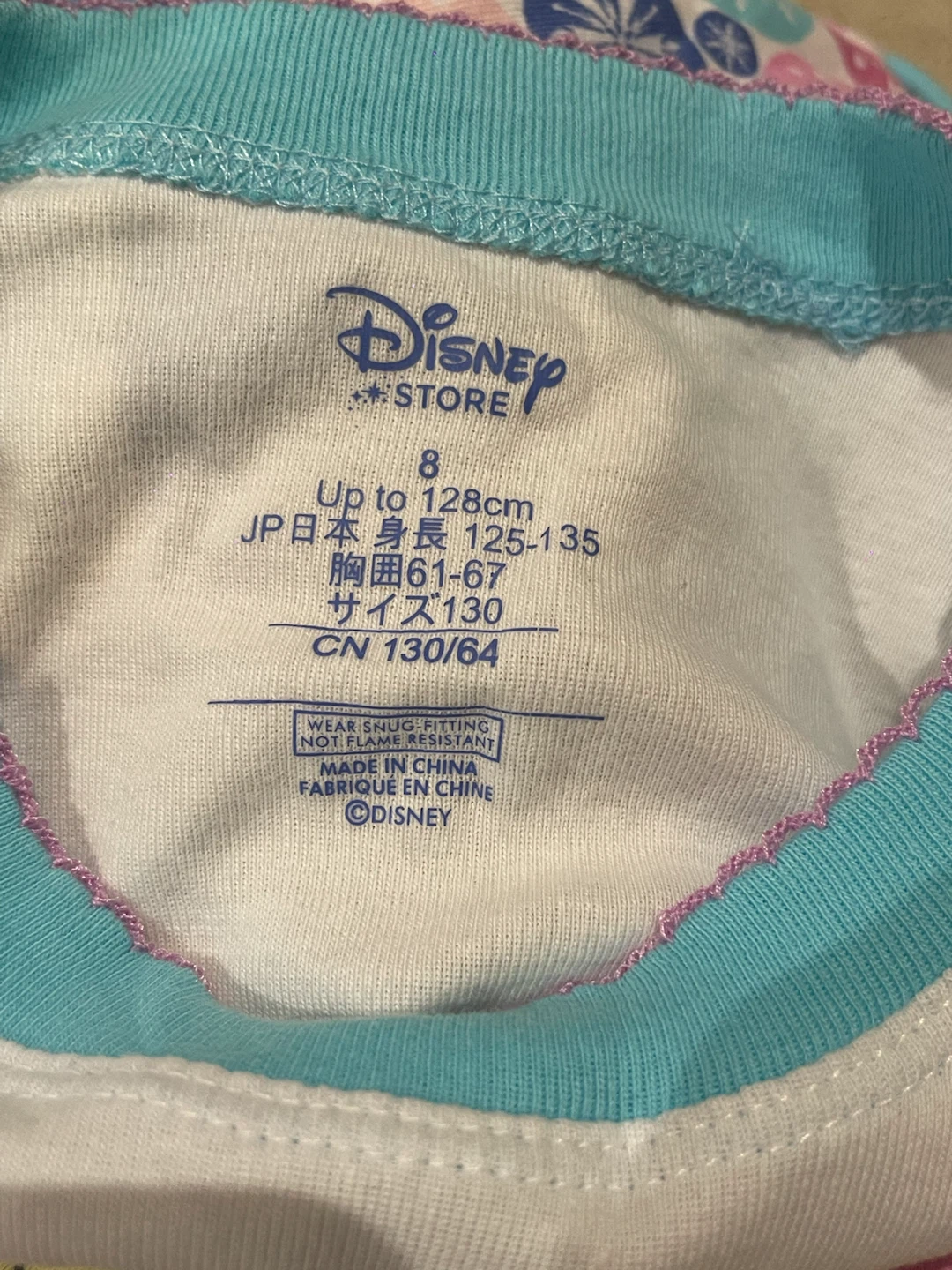 Disney Store Frozen Pajamas Size 8 - photo 2