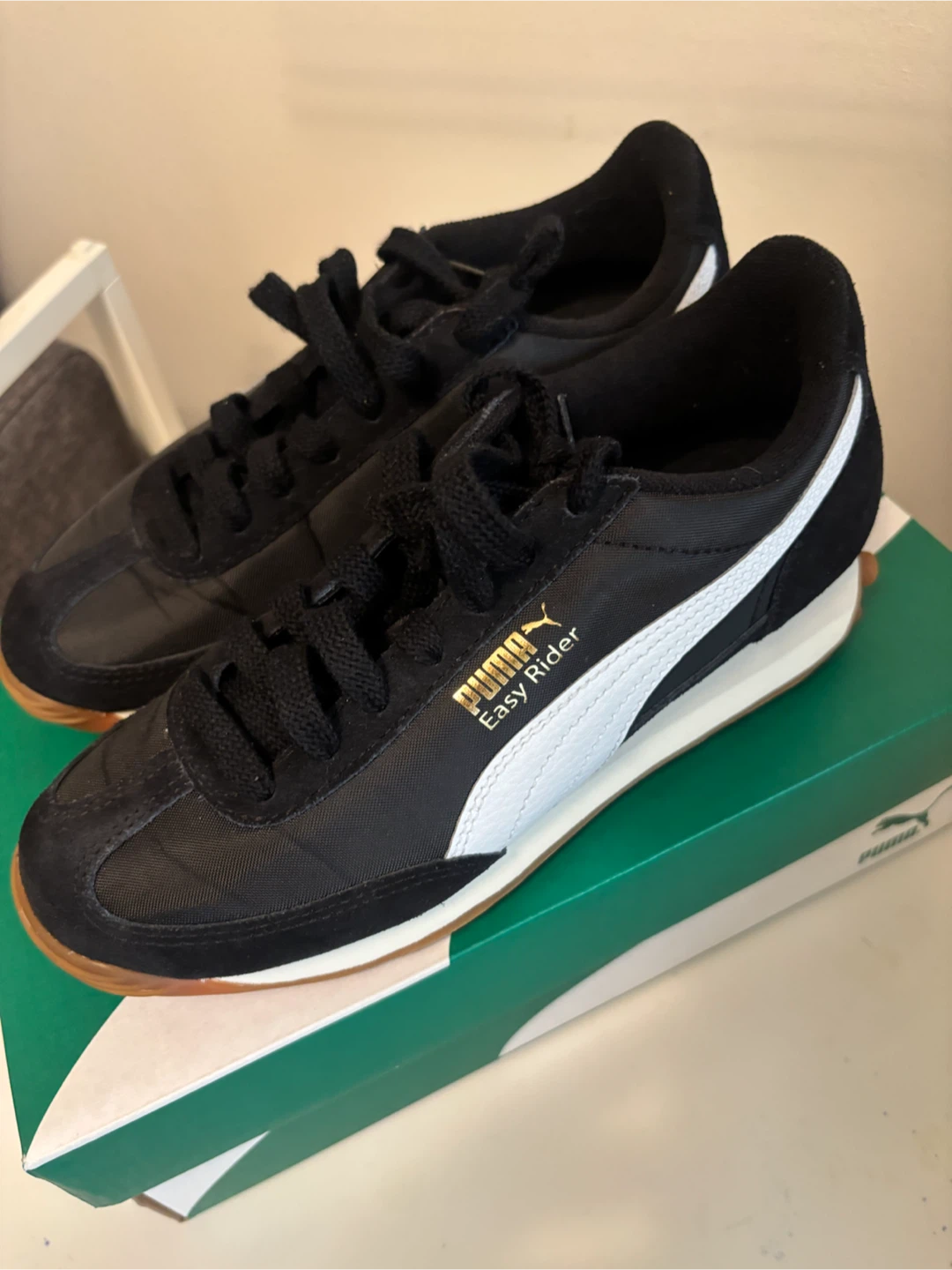 Puma  Jr Black & White Shoes - photo 2