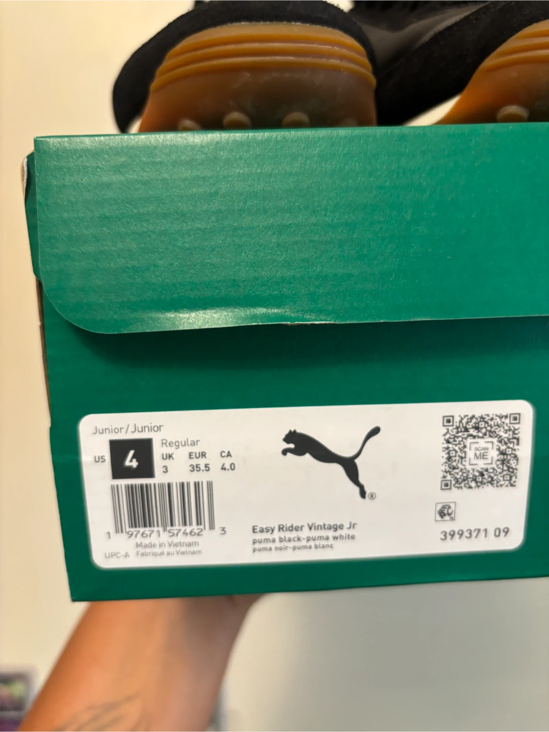 Puma  Jr Black & White Shoes - photo 3