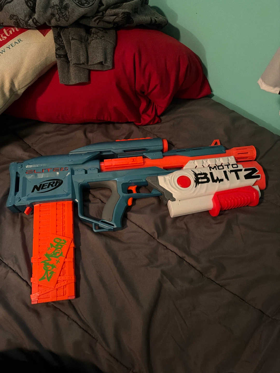 Nerf Elite Moto Blitz Toy Gun