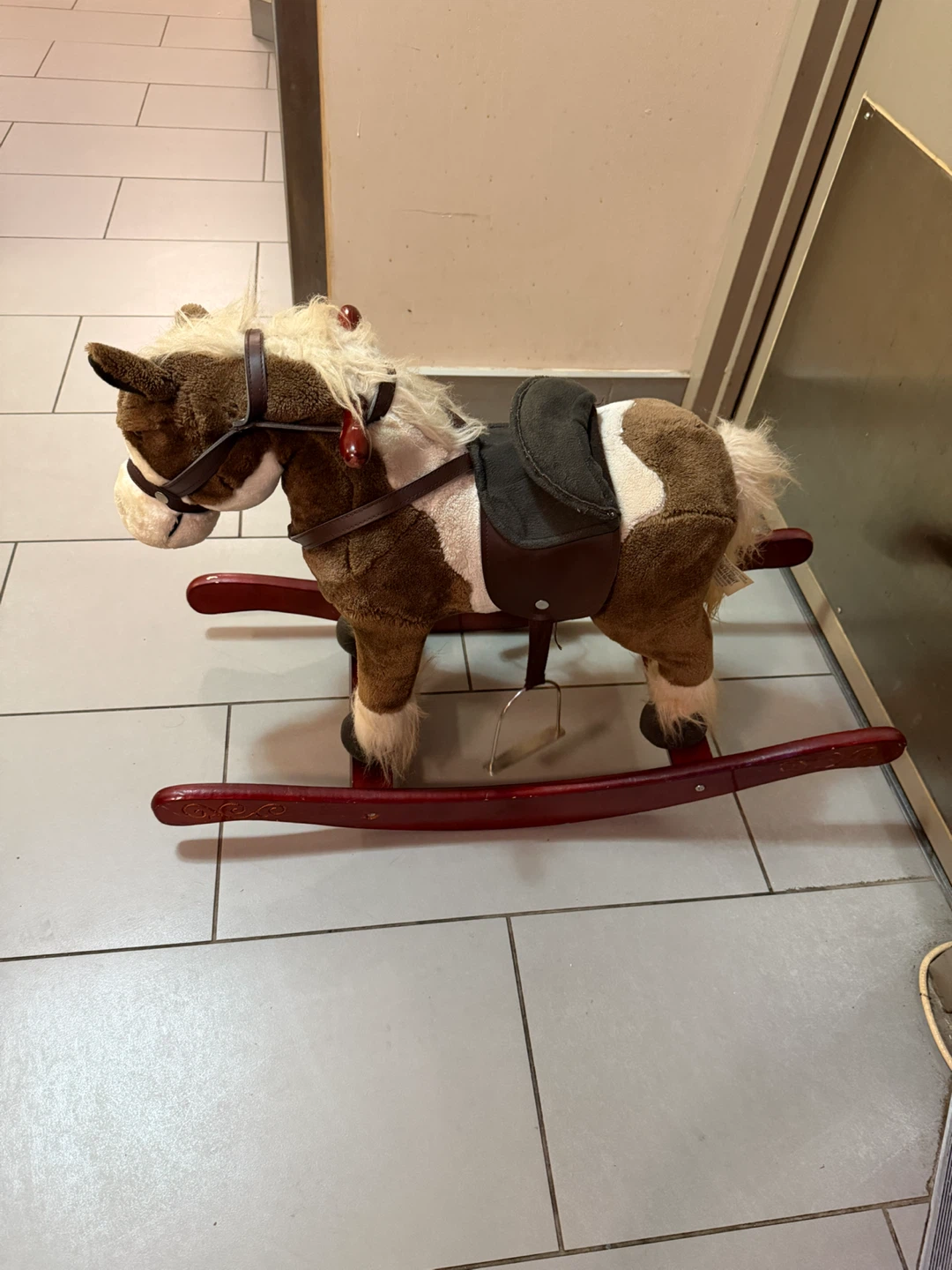 Plush Rocking Horse Toy