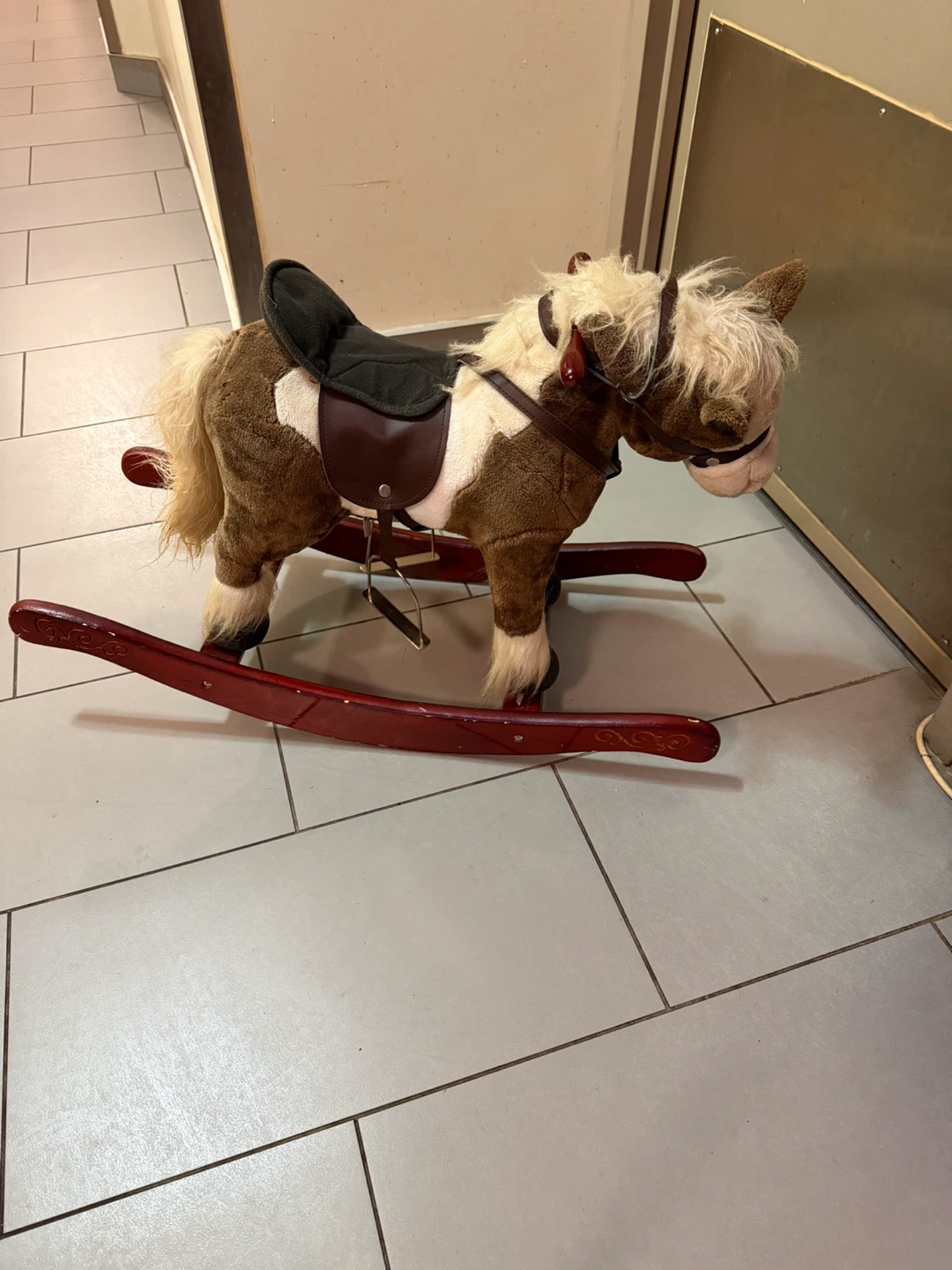 Plush Rocking Horse Toy - photo 4