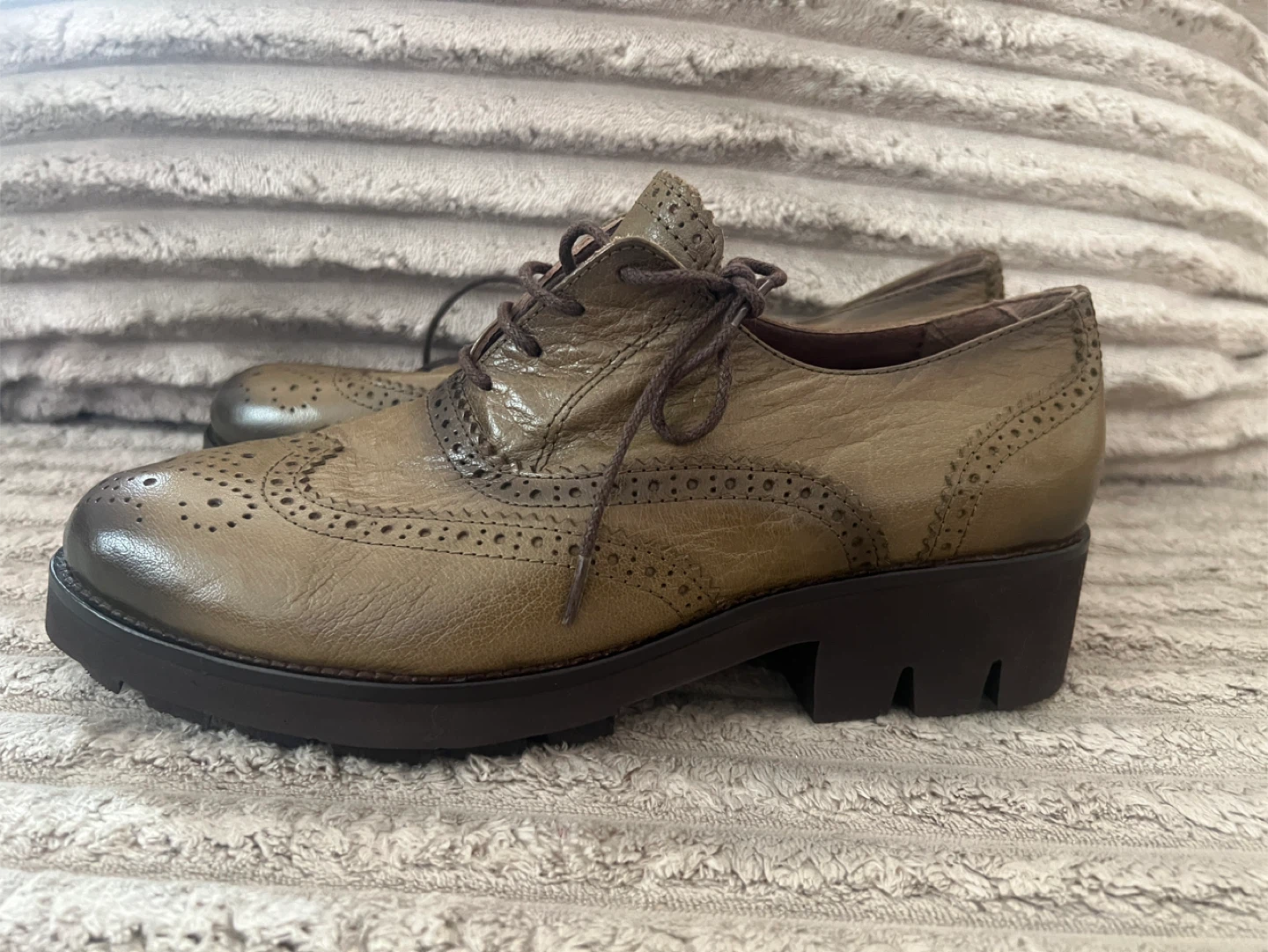 Leather shoes from Europe
