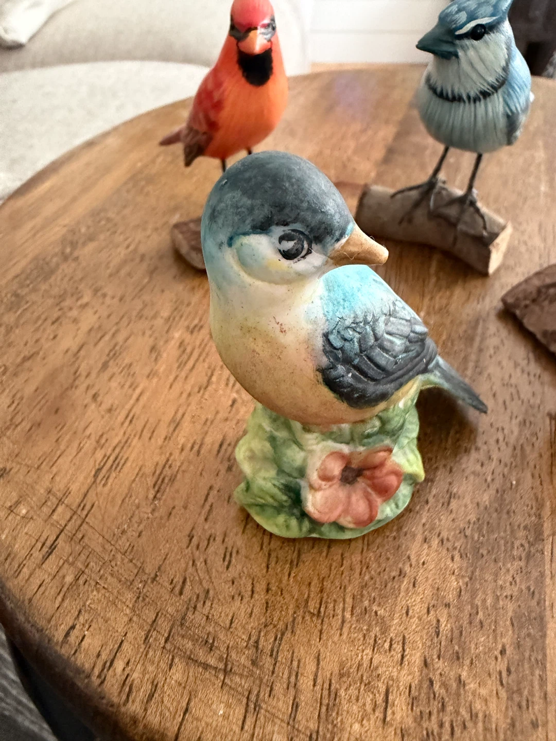 Set of 4 Decorative Bird Figurines - photo 3