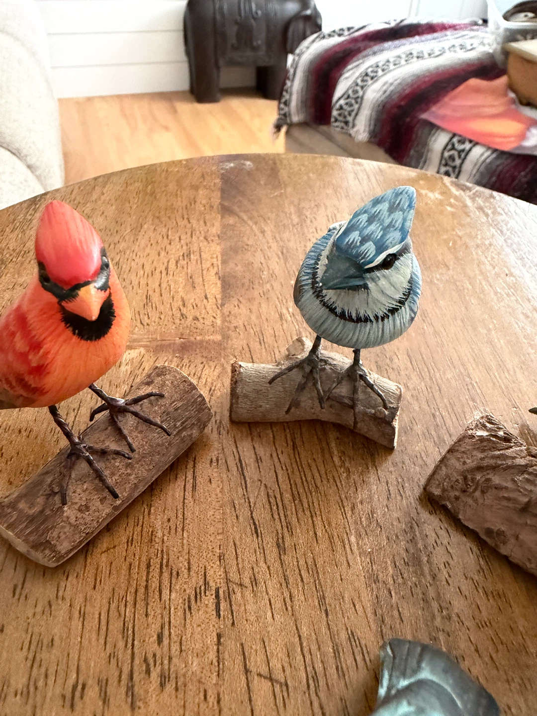 Set of 4 Decorative Bird Figurines - photo 5