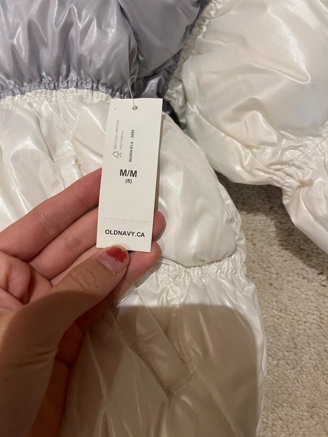 Old Navy Puffer Jacket M/8 - photo 2