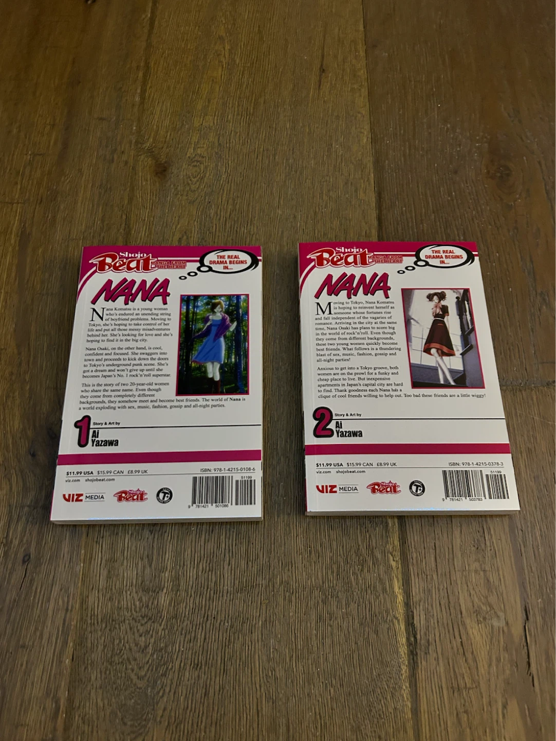 New Nana Manga Volumes 1 & 2 by Ai Yazawa - photo 2