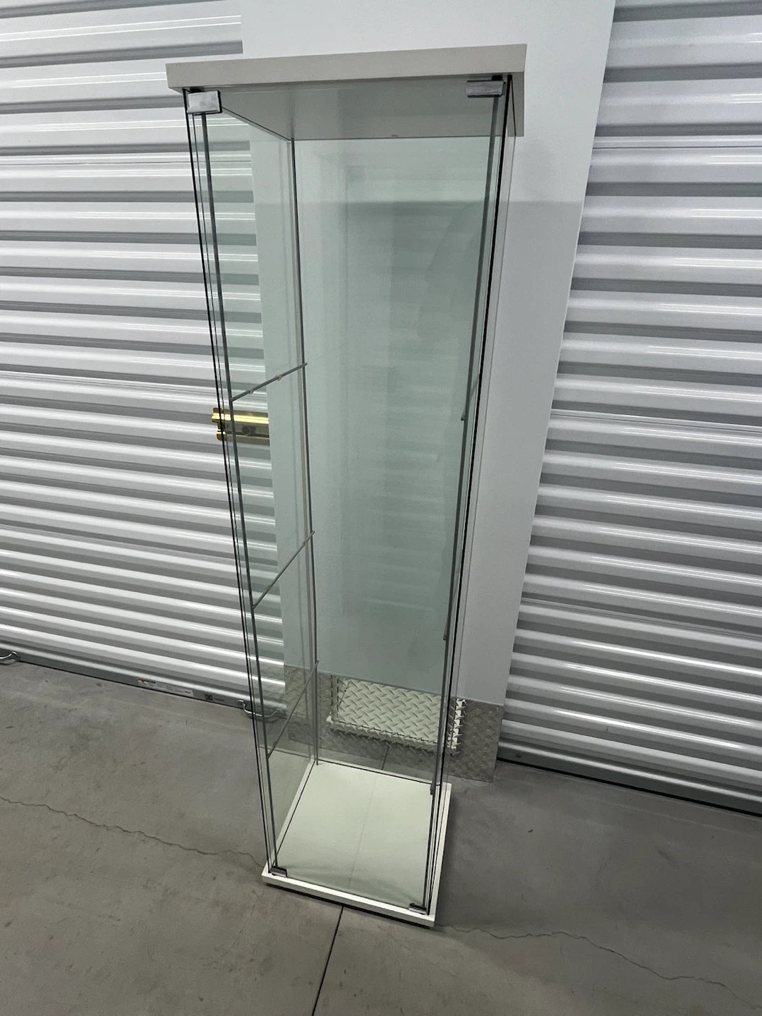 IKEA Detolf Glass Display Cabinet
