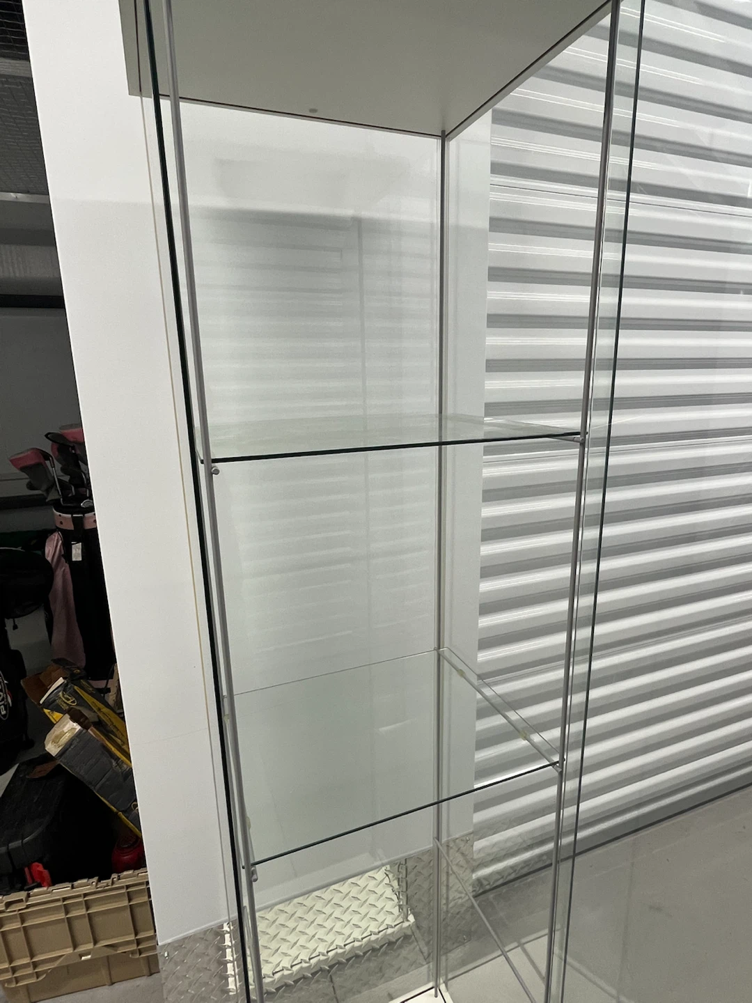IKEA Detolf Glass Display Cabinet - photo 2