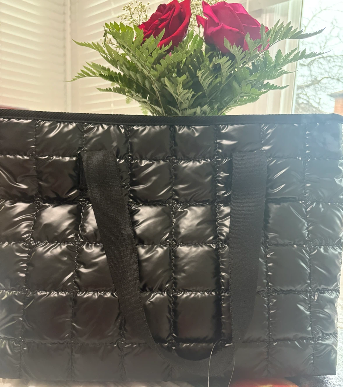 Brand new Quilted Tote Bag - Black