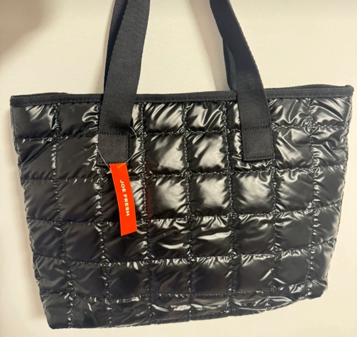 Brand new Quilted Tote Bag - Black - photo 2