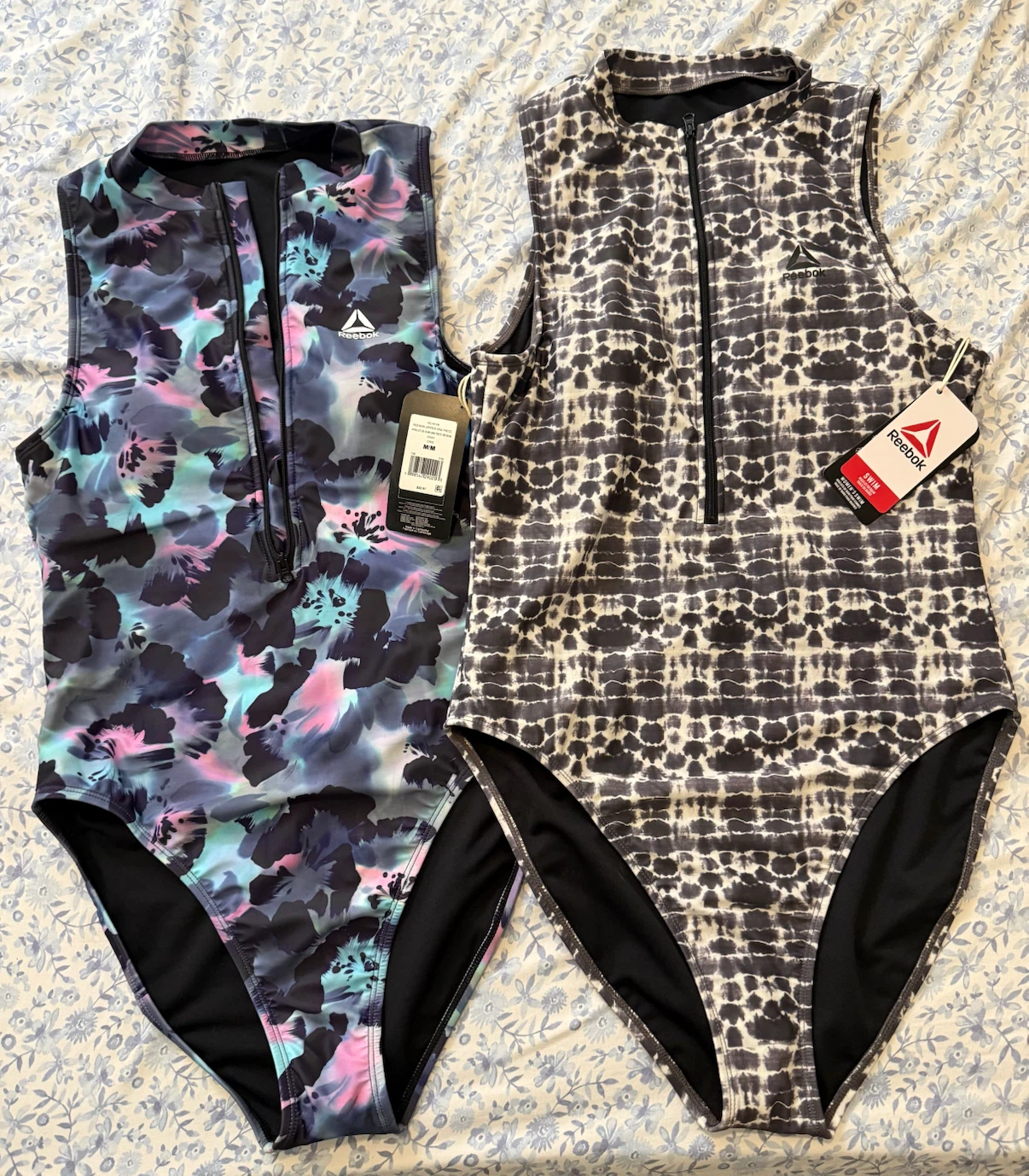 Reebok Zipper One-Piece Swimsuit Set - photo 2