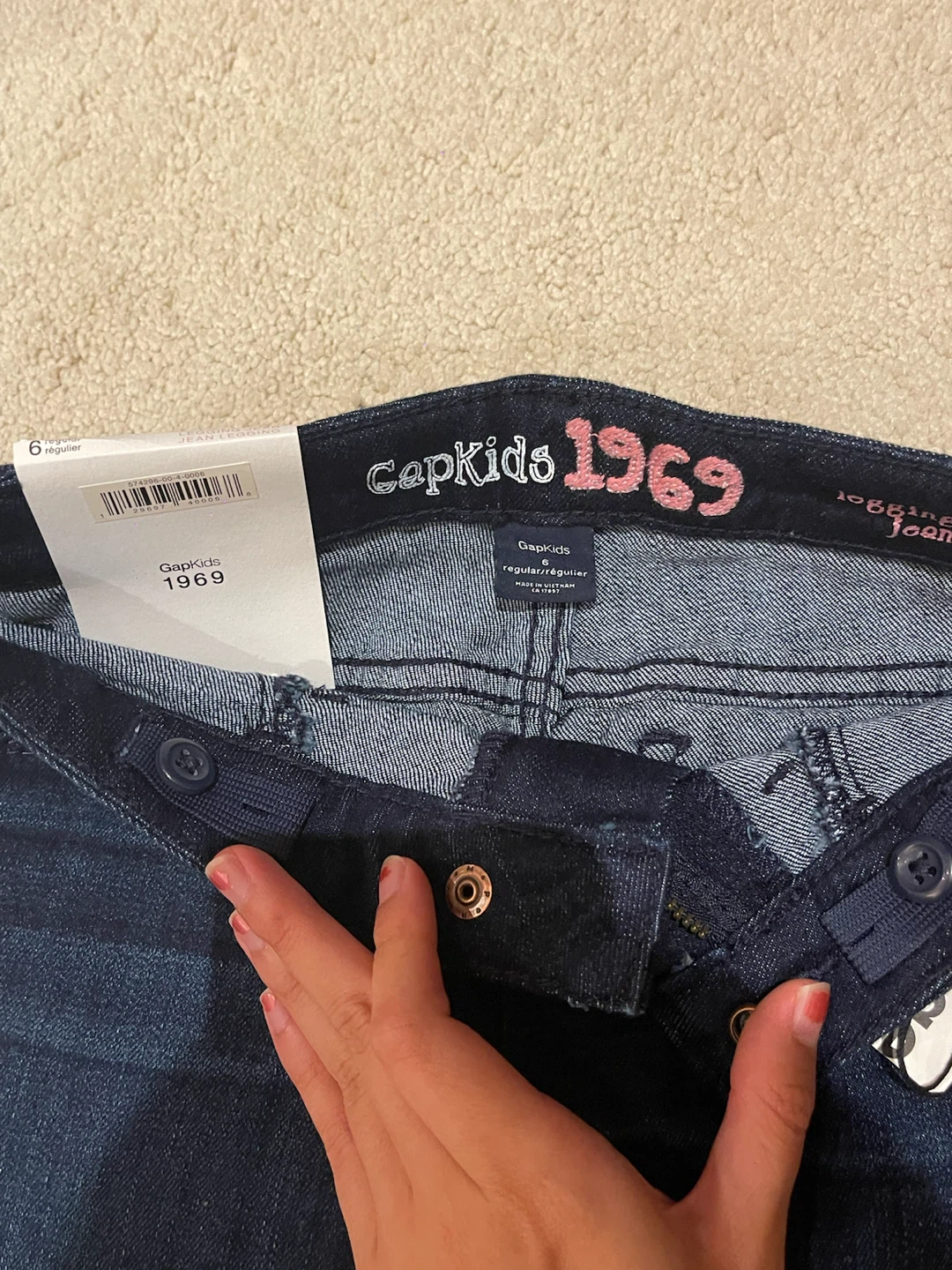 Gap Kids 1969 Jeans - Size 6 Regular - photo 2