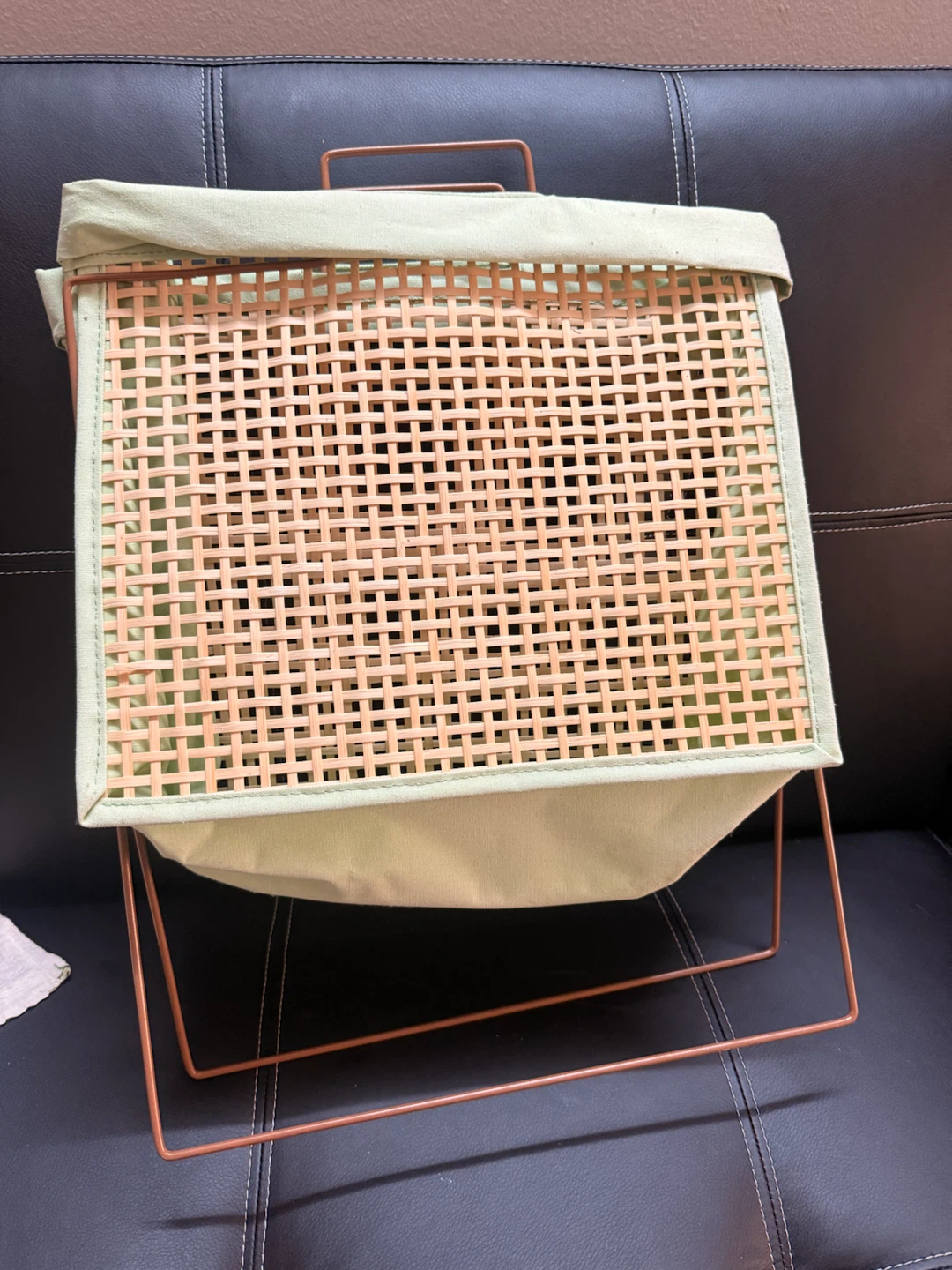 Foldable Woven Basket with Stand - photo 2