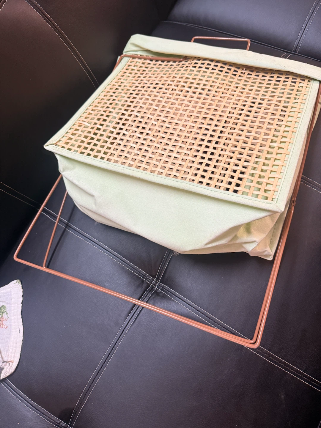 Foldable Woven Basket with Stand - photo 3