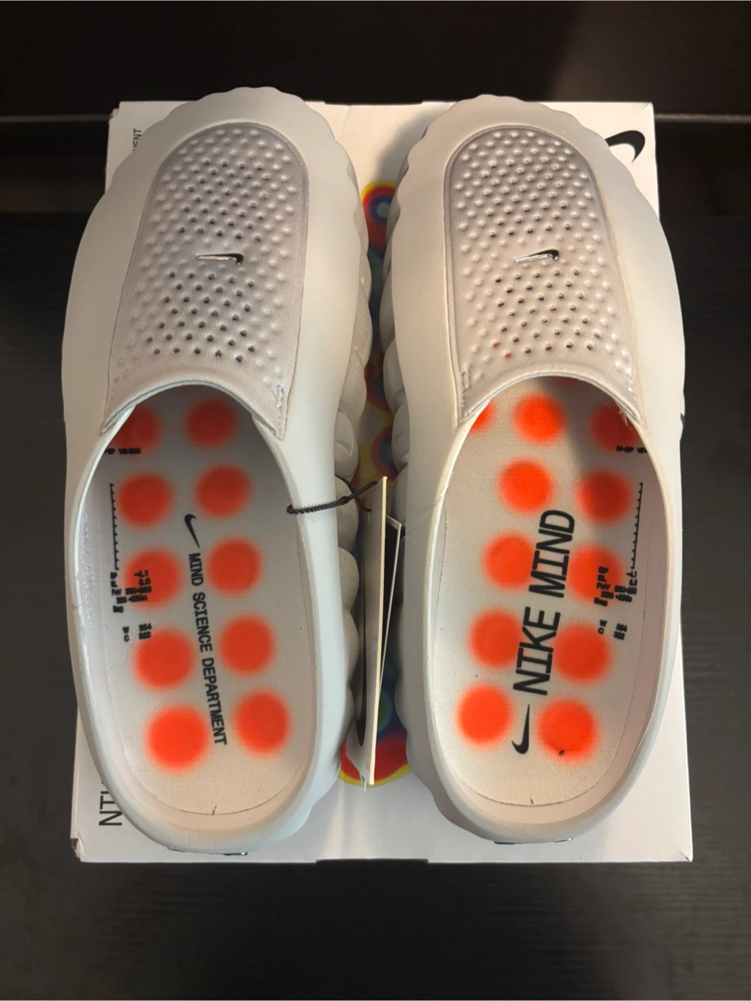 Nike Mind 001 Slide Light Smoke Grey size 8 Women’s/7 Men’s - photo 2