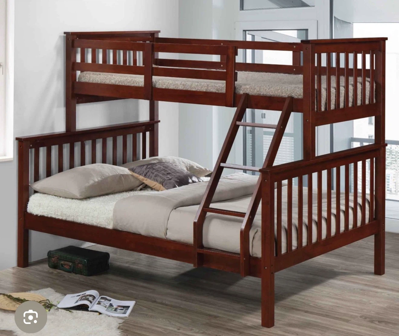 Wooden Bunk Bed - photo 2