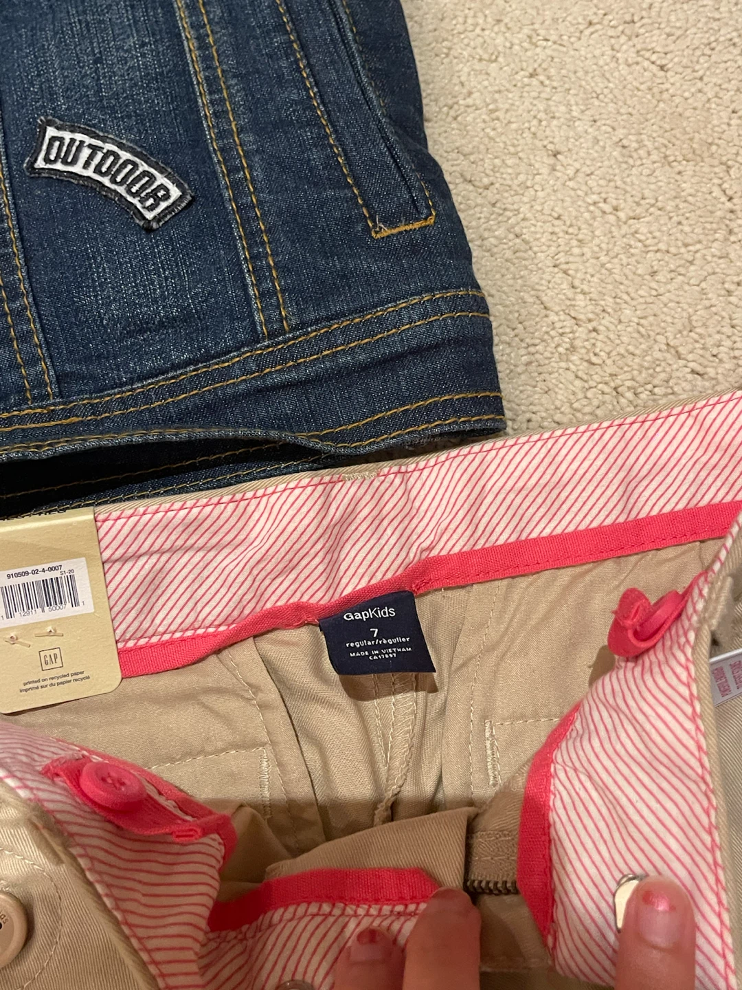 Jean Jacket, Leggings, and Pants Bundle Size 7 - photo 3