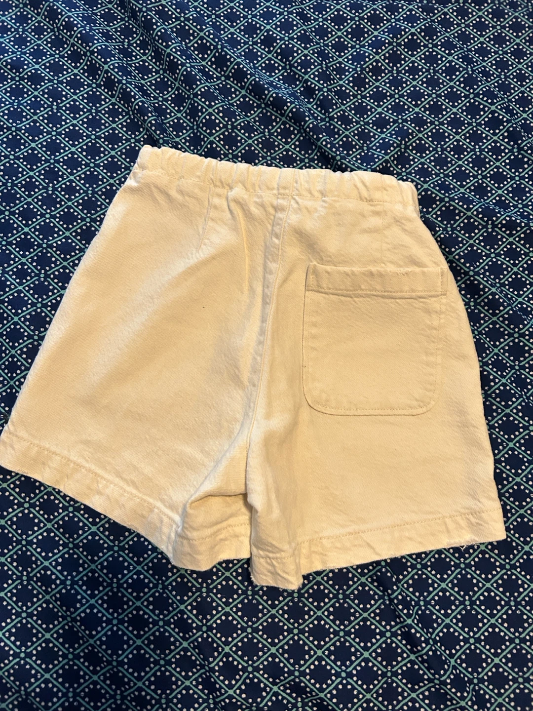 ZARA Cream Cargo Shorts Size 9/134 - photo 3