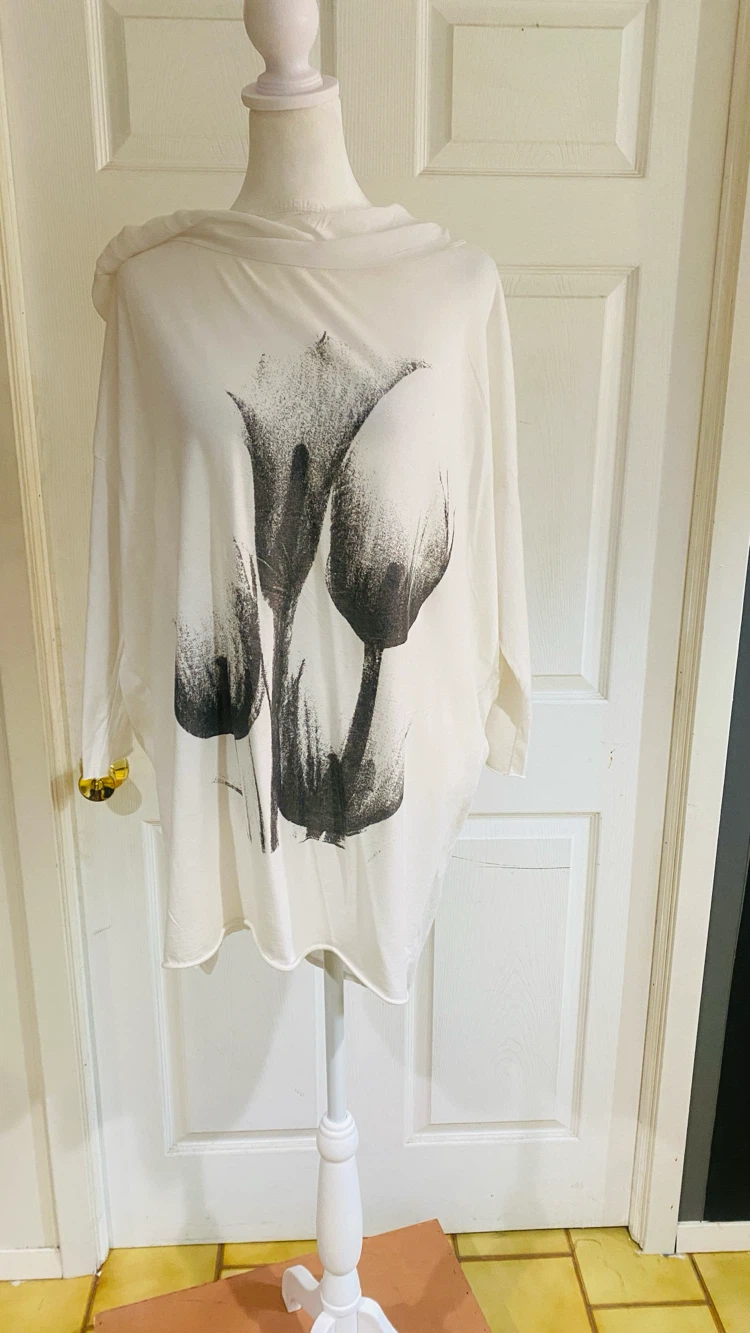 Italian made top 95 percent cotton