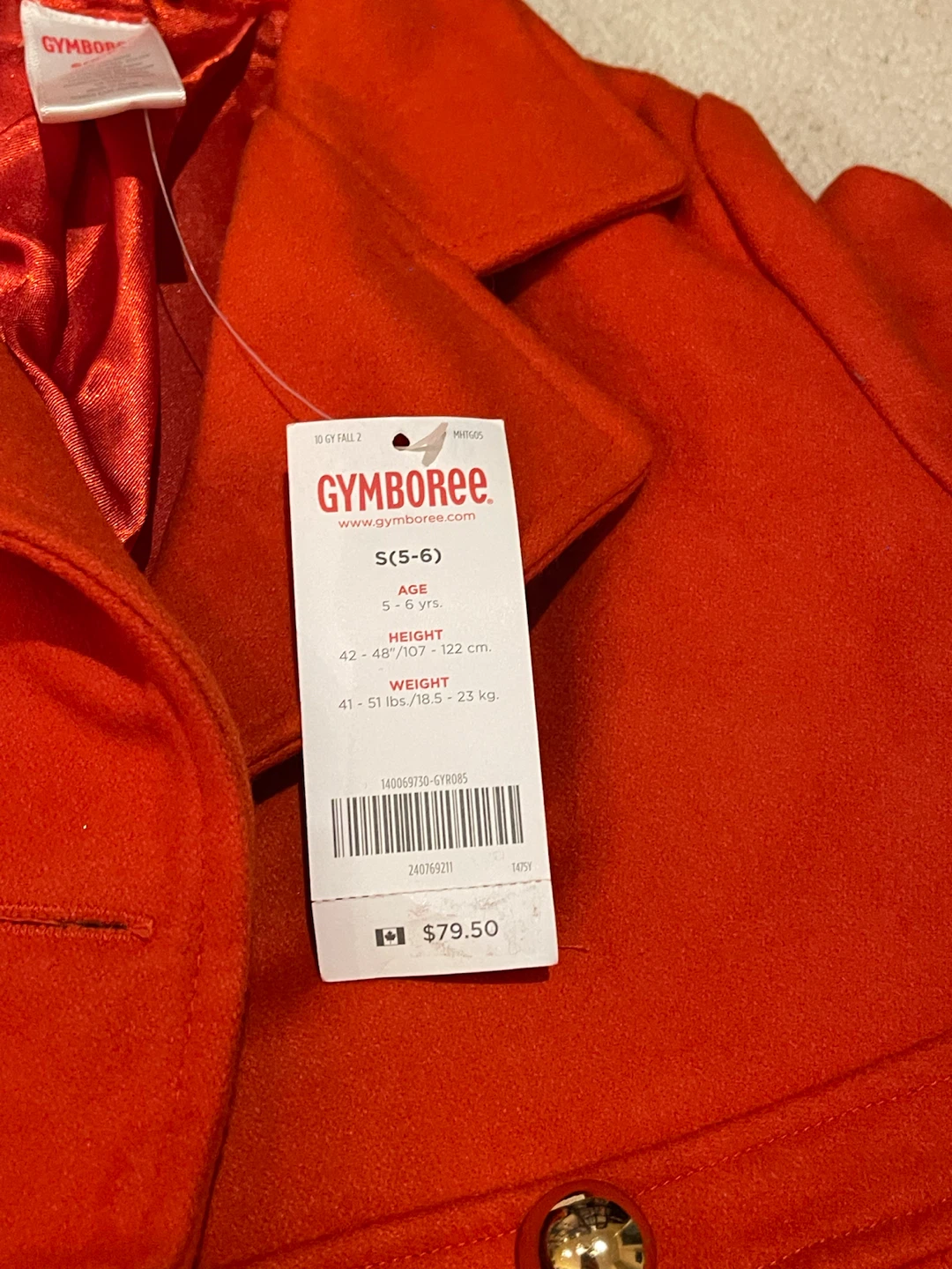 Kids' Coats and Dresses - Gymboree, H&M, Gap Size 5 - photo 4