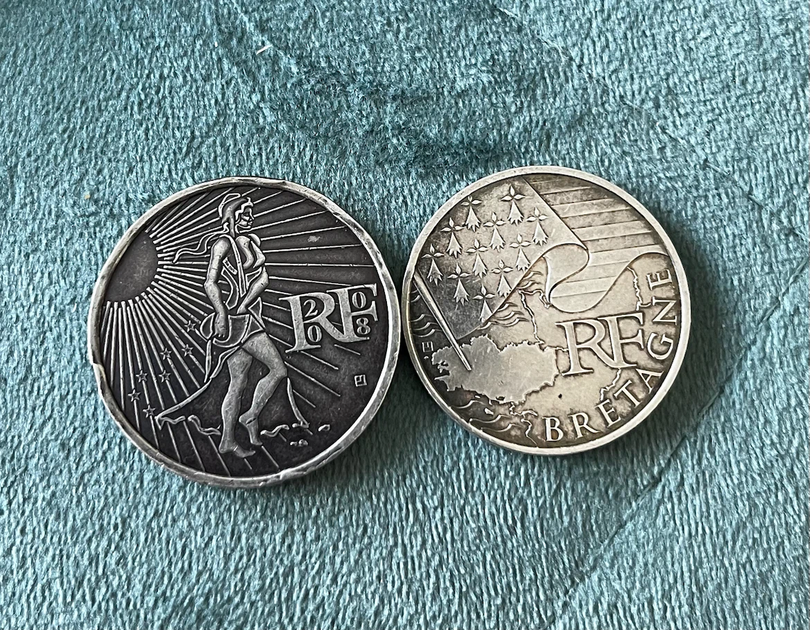 Silver coins Euro 10 and Euro 15 Coins - photo 5