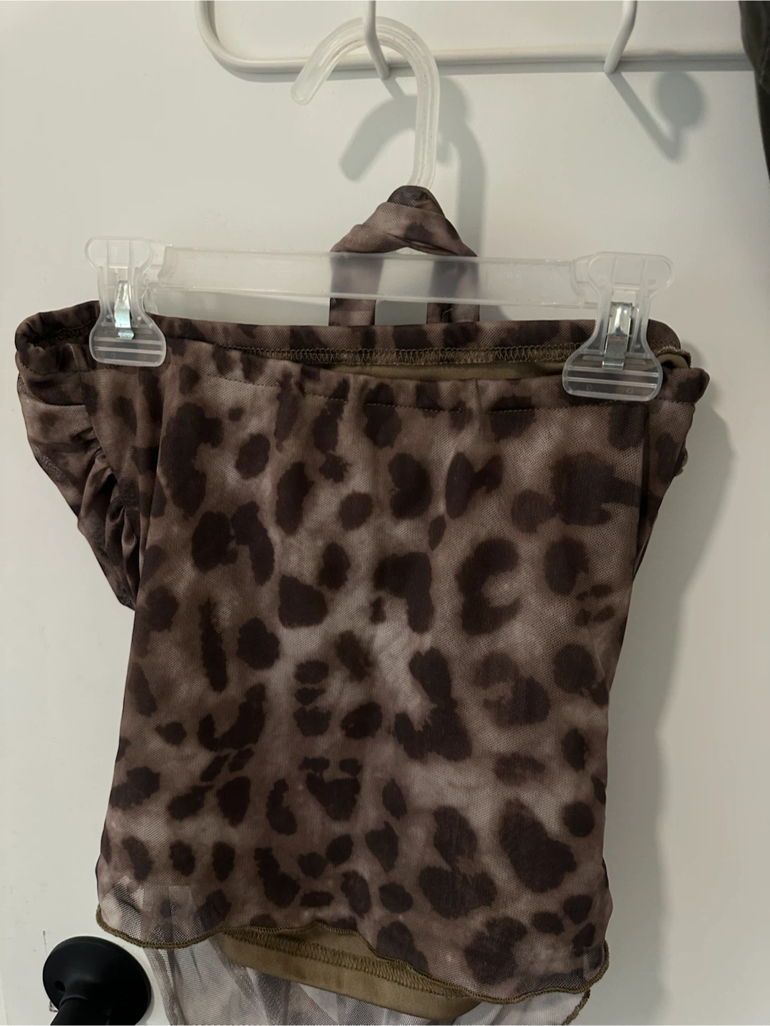 Women's Leopard Print Halter Top - photo 2