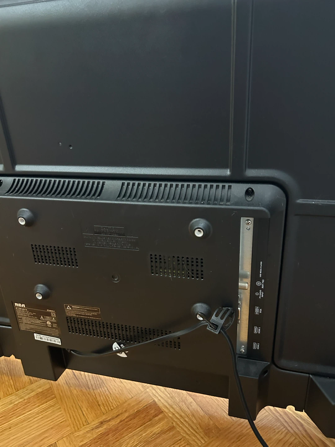 35” RCA Black Television - photo 2