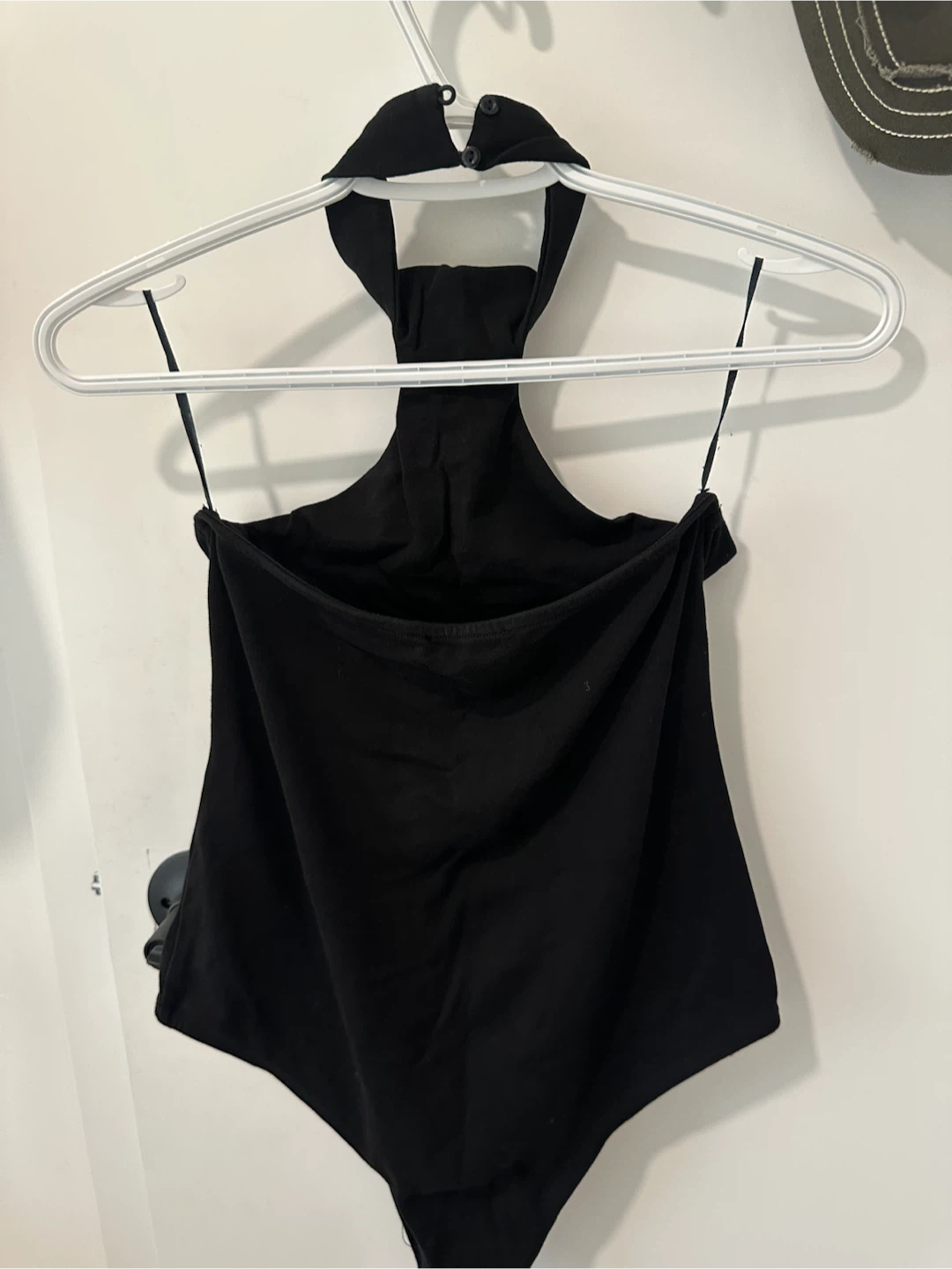 Zara Black Halter Bodysuit - photo 2