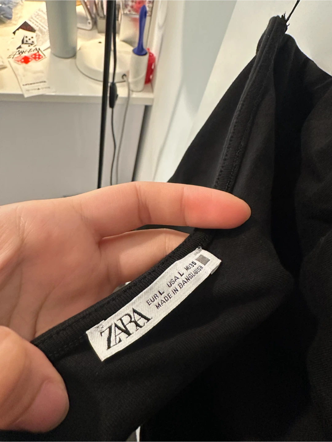 Zara Black Halter Bodysuit - photo 3
