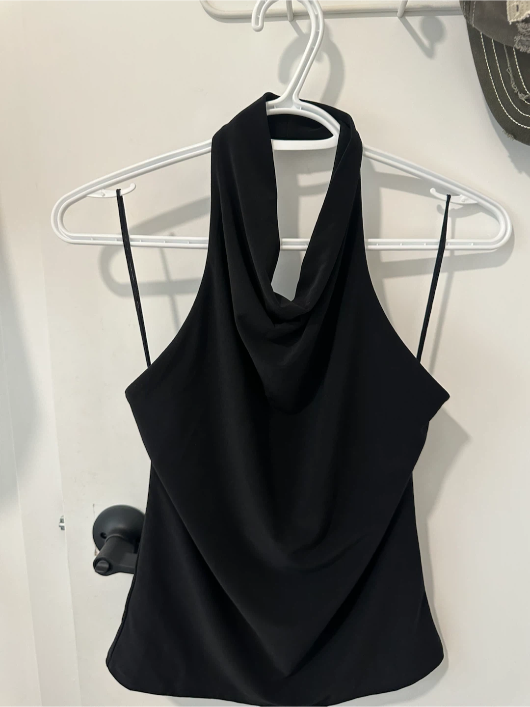 Wilfred by Aritzia Black Halter Top
