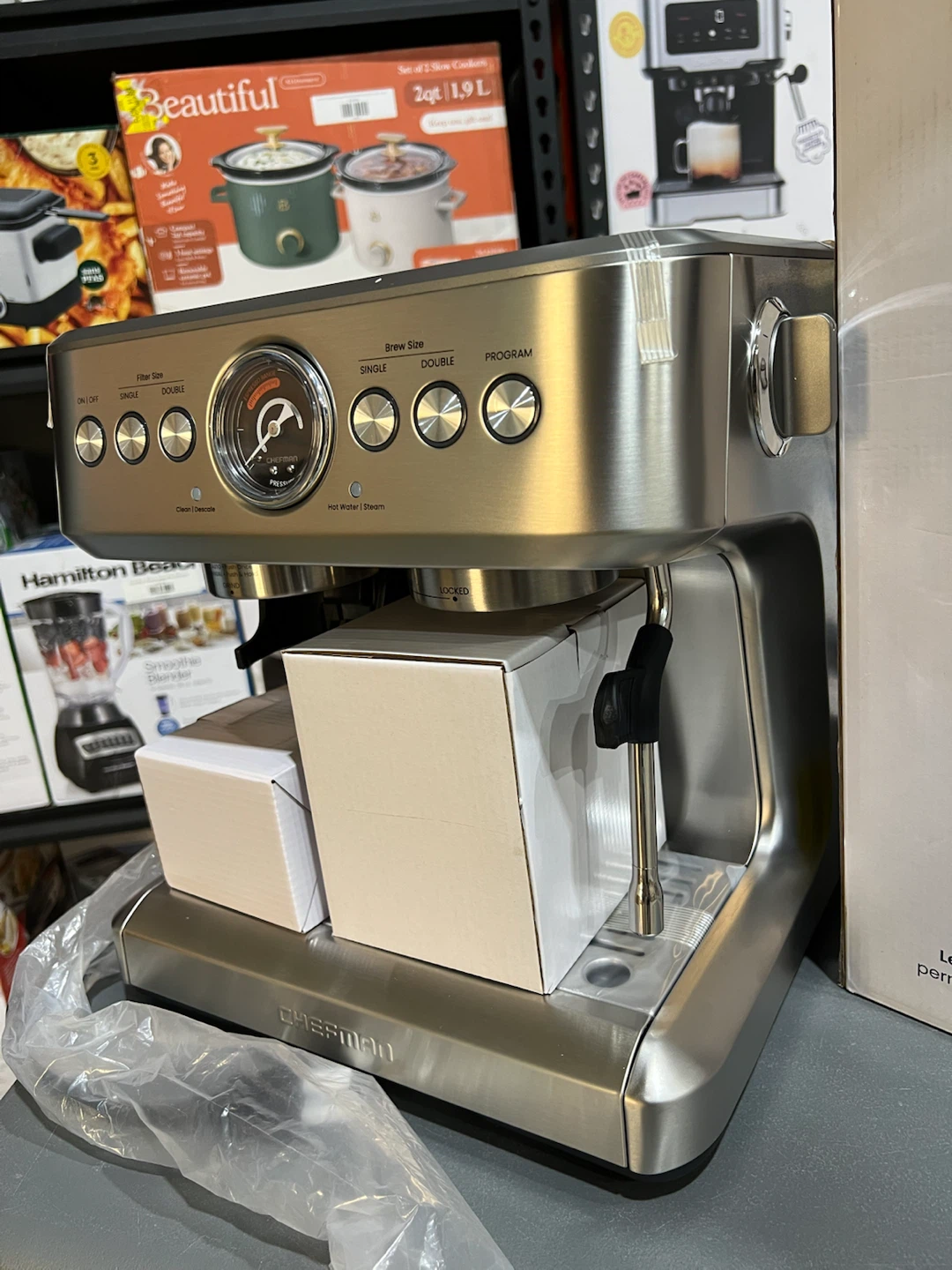 Chefman Crema Supreme Espresso Machine - photo 3