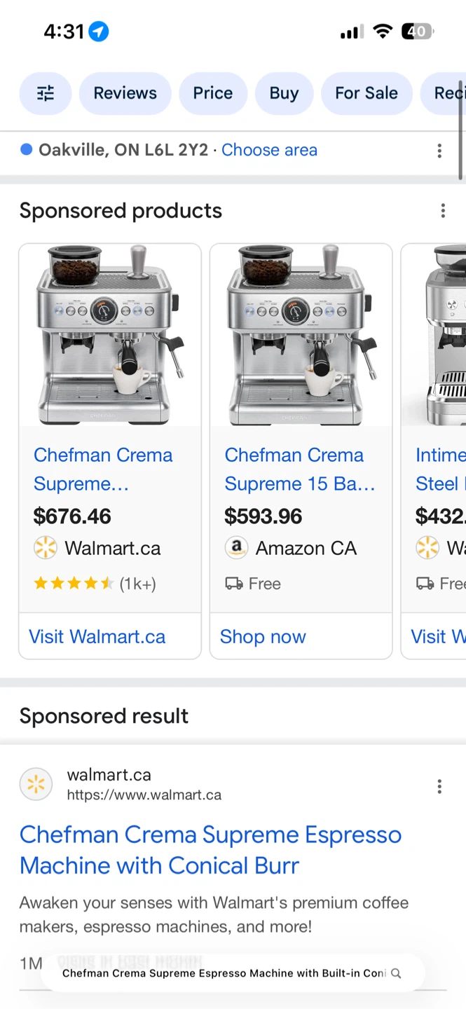 Chefman Crema Supreme Espresso Machine - photo 5