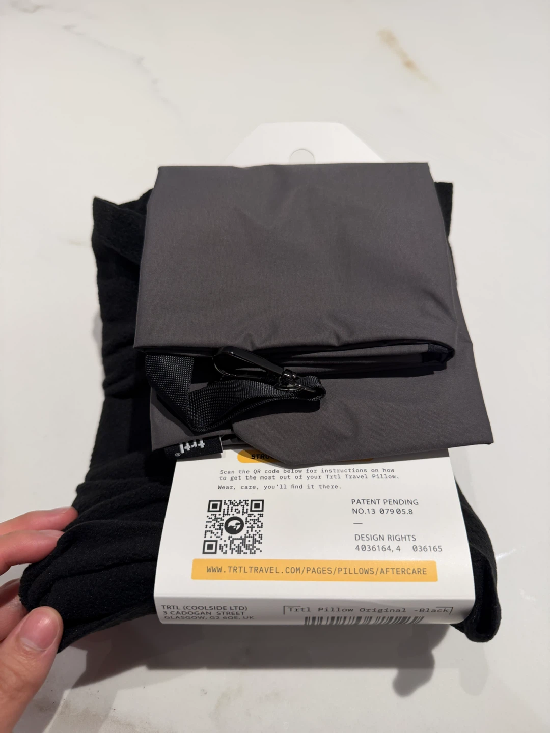 TRTL Travel Pillow - Black - photo 3